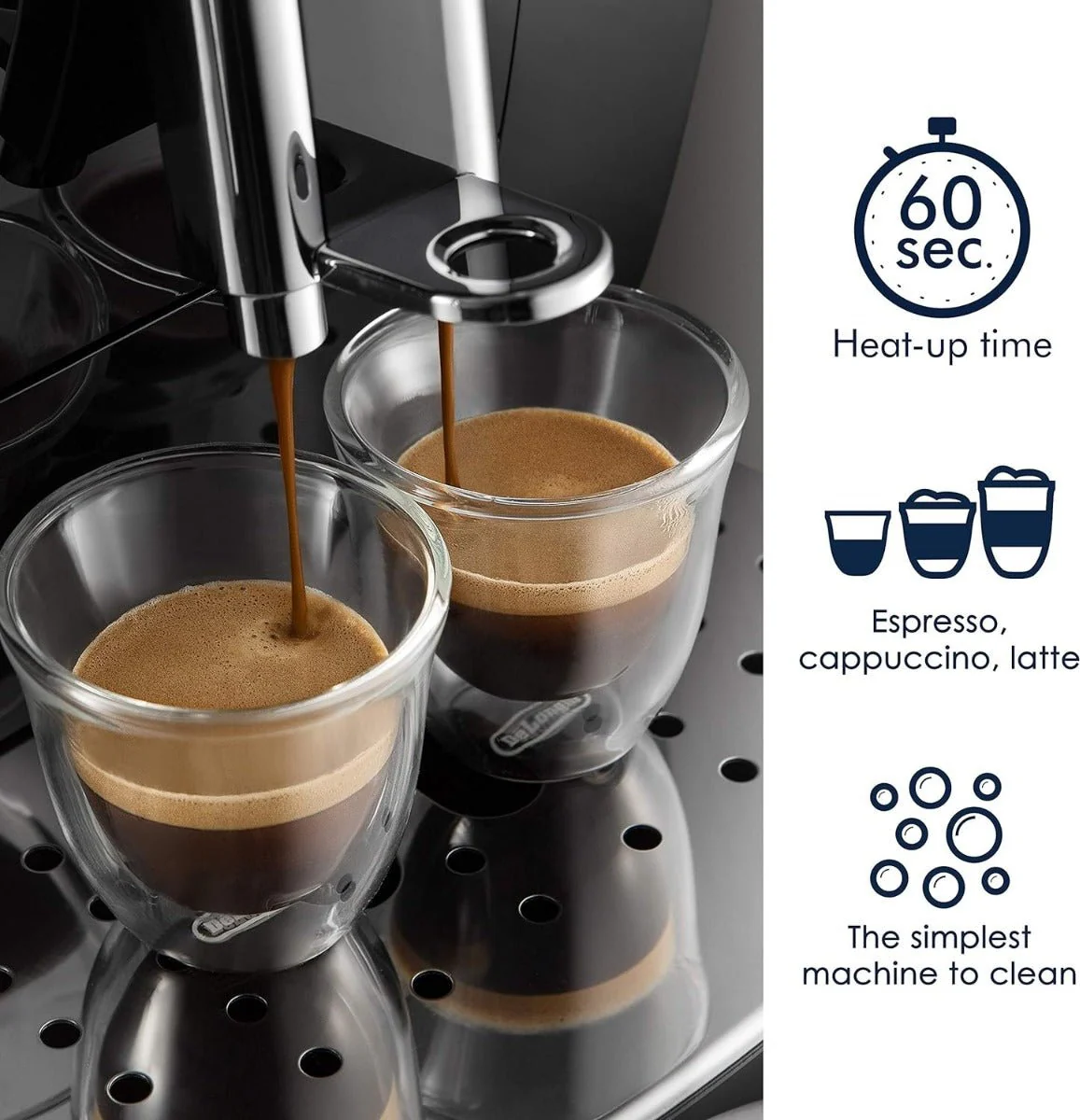 Delonghi 220 volts ECAM22.110.B espresso cappuccino machine professional 220v 240 volts 50 60 hz