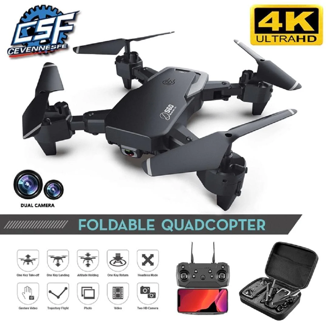 2024 NEW Drone 4k profession HD Wide Angle Camera 1080P WiFi Fpv Drone Dual Camera  Height Keep Drones Camera Helicopter Toys