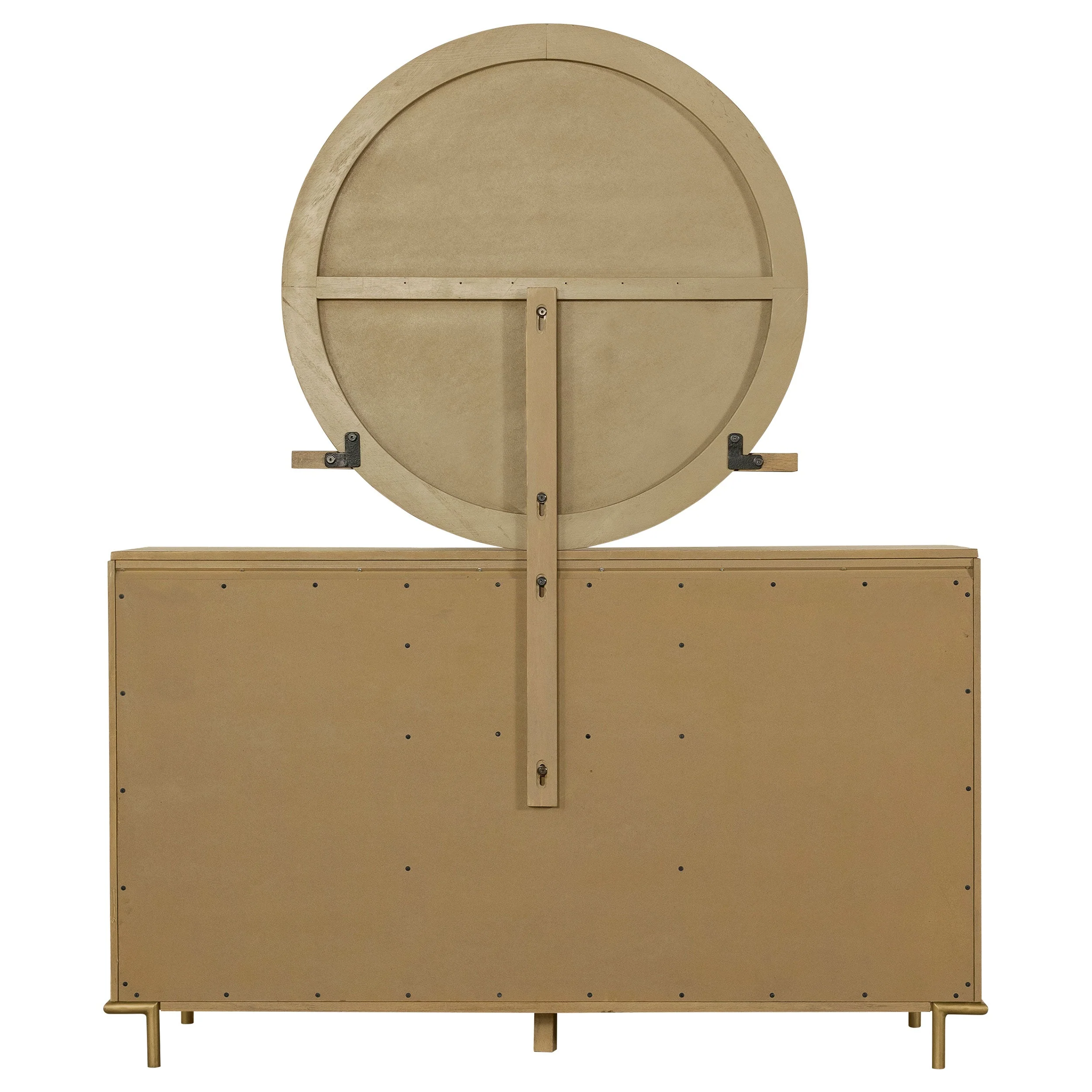 Arini 8-drawer Dresser Black