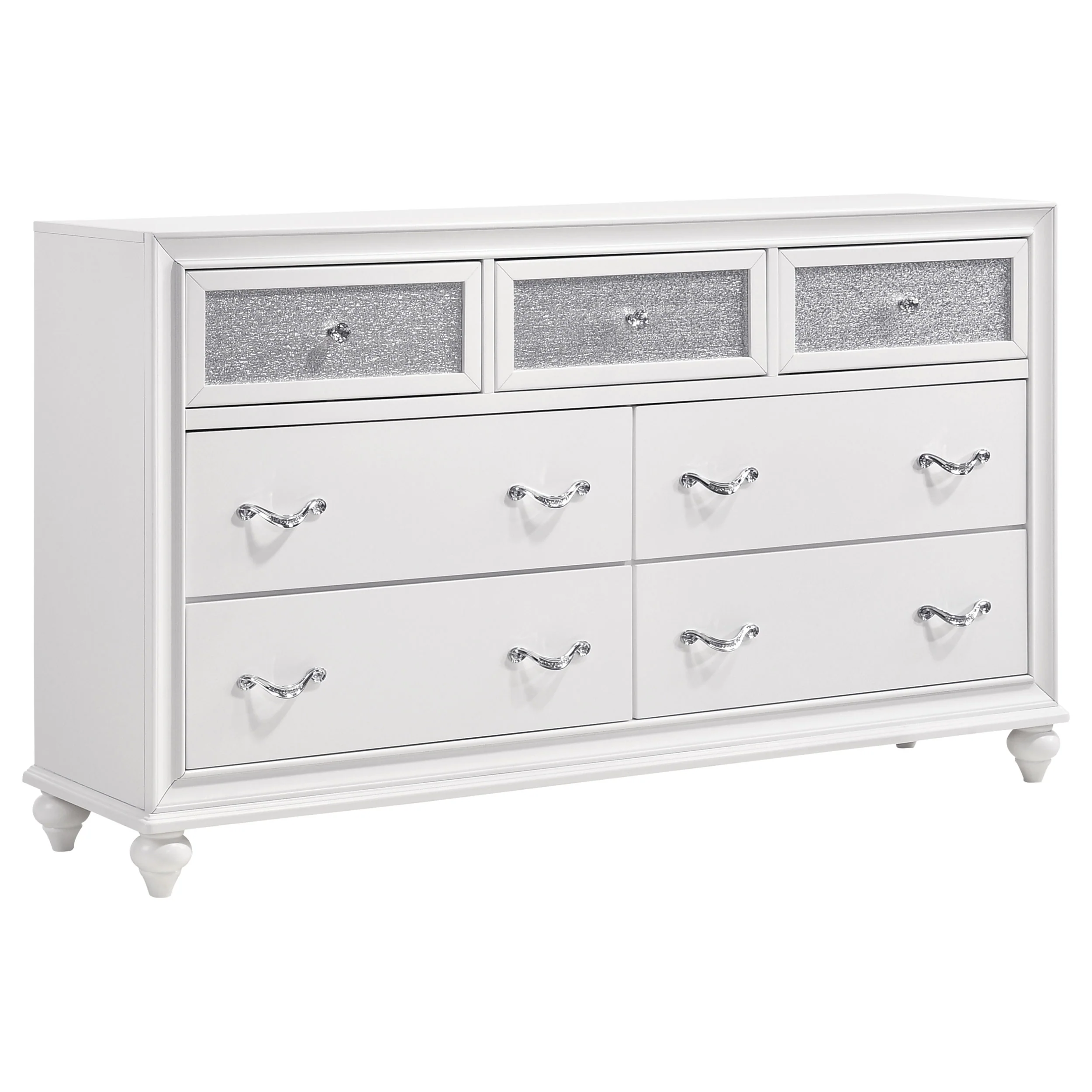 Barzini 4-piece  Bedroom Set White