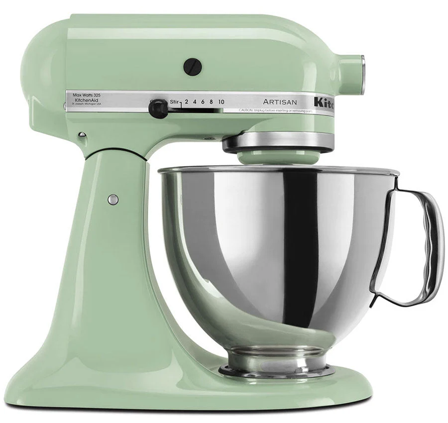 220 Volt KitchenAid 5KSM175PSPT Artisan Stand Mixer - Pistachio