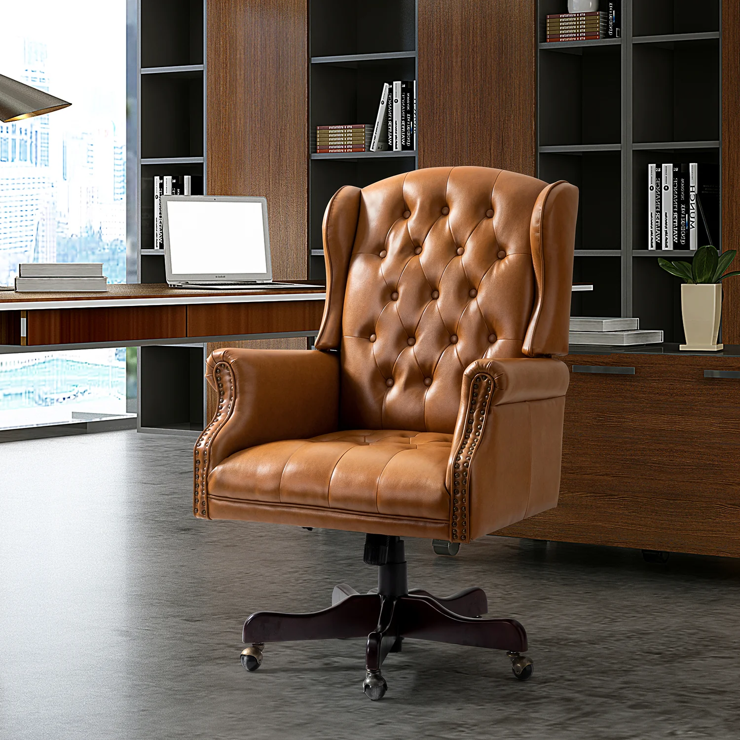 Amadeo Executive Chair in Camel