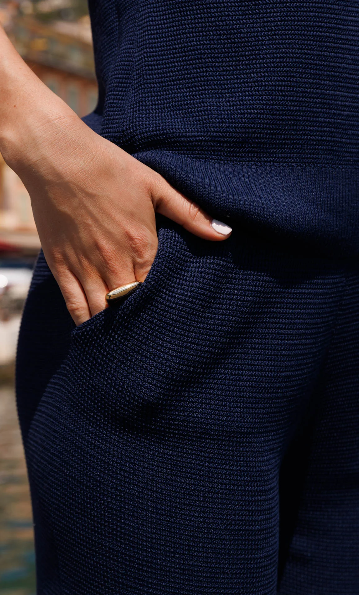 Mara Silk Knit Pants