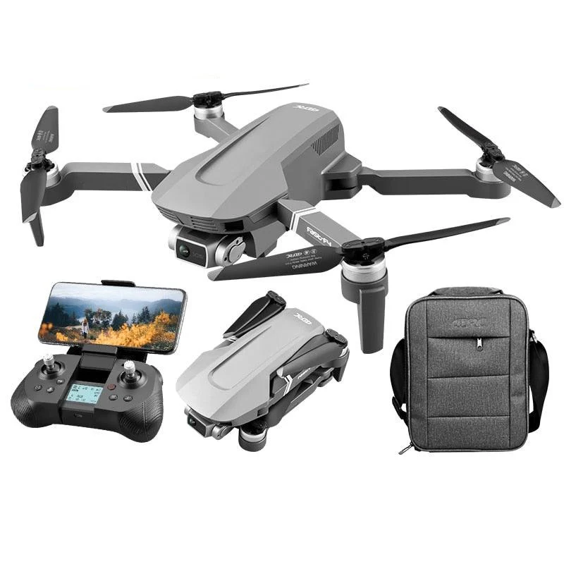 F4 Drone - 4K HD Professional 2-Axis Gimbal Brushless RC Dron GPS 5G WIFI 2KM Flight Distance FPV Foldable Quadcopter VS SG907 MAX Professional Camera Drone