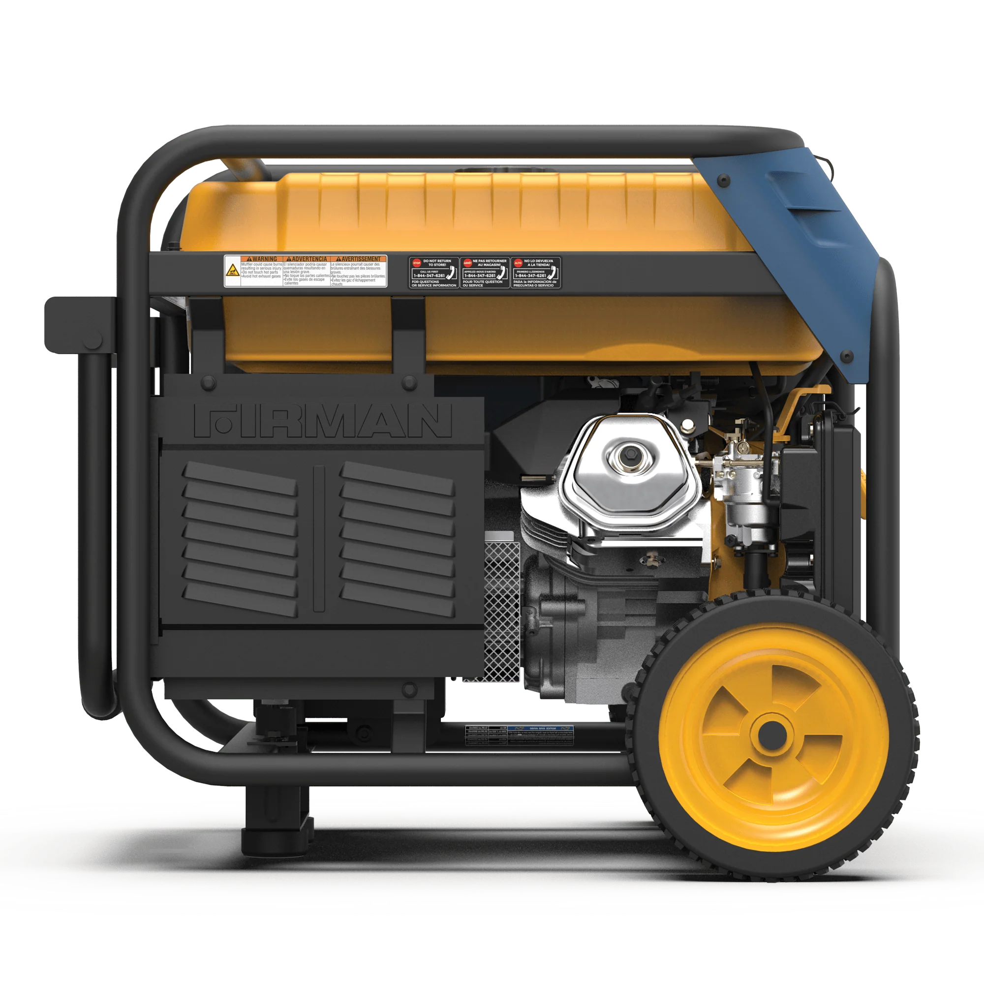 Tri Fuel Portable Generator 8000W Electric Start 120/240V