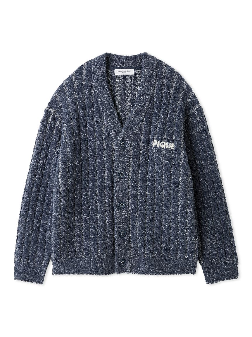 Men's Melange Cardigan