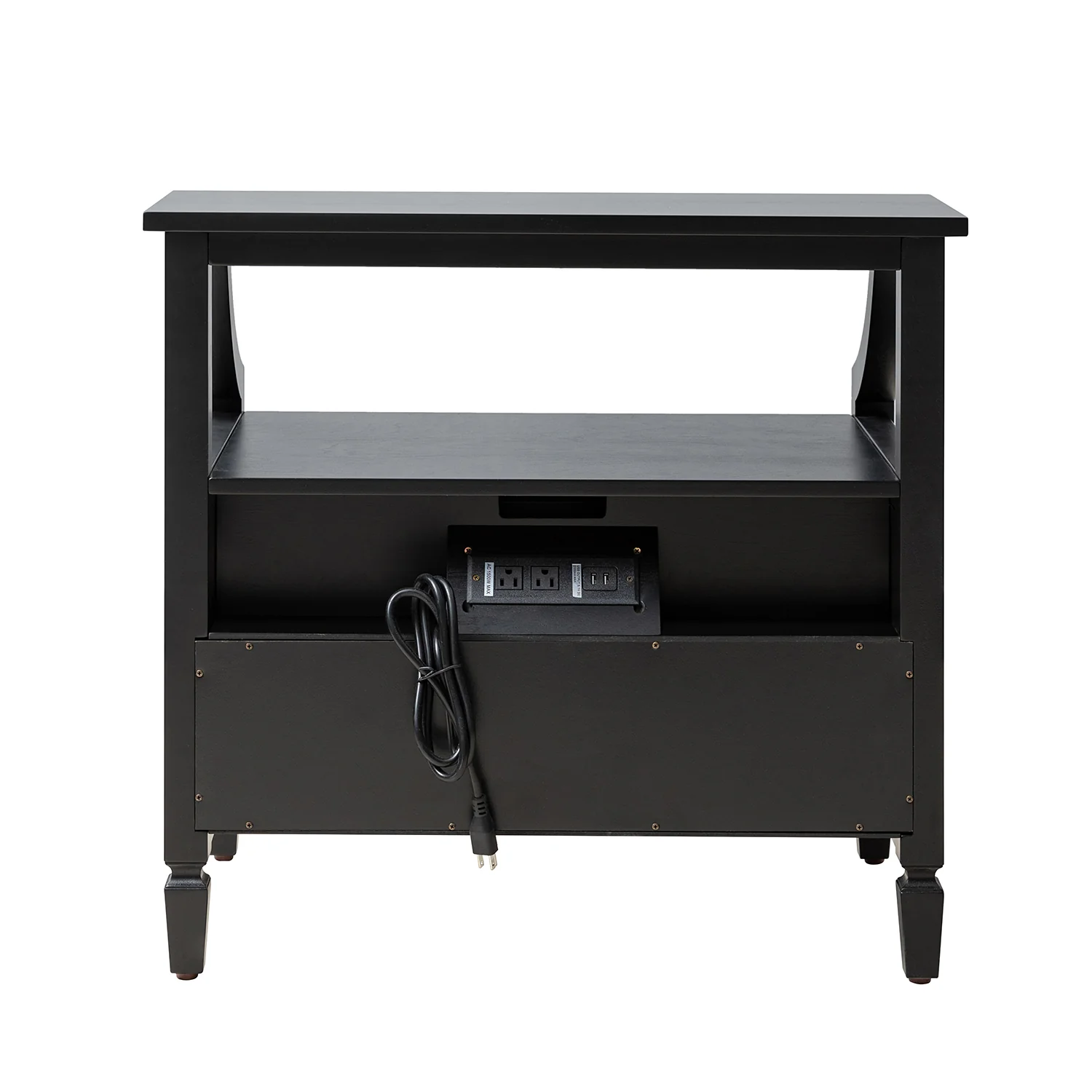 Bernadette Nightstand in Black