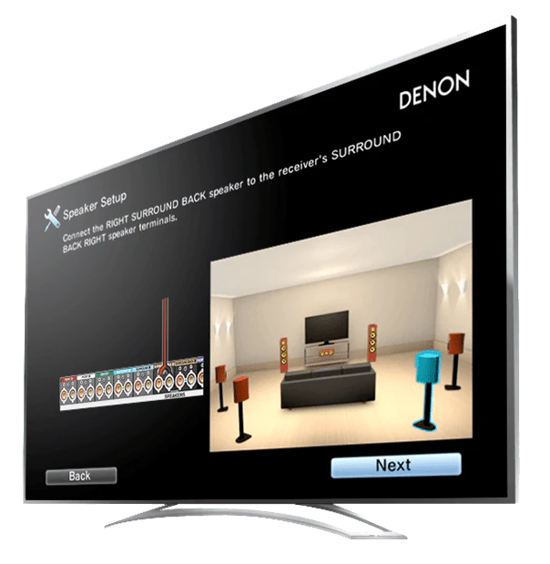 Denon AVR-X1300W 7.2 Channel 220 Volt Audio/Video Receiver with Wi-Fi