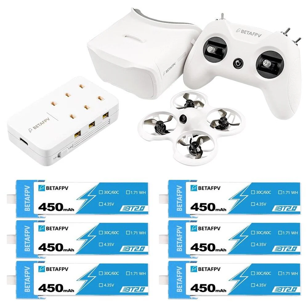 Cetus Pro/Cetus FPV Kit Indoor Racing Drone BNF/RTF Frsky D8 Lite Radio 2 SE Transmitter 5.8G 14DBI VR02 Goggles VTX Quadcopter