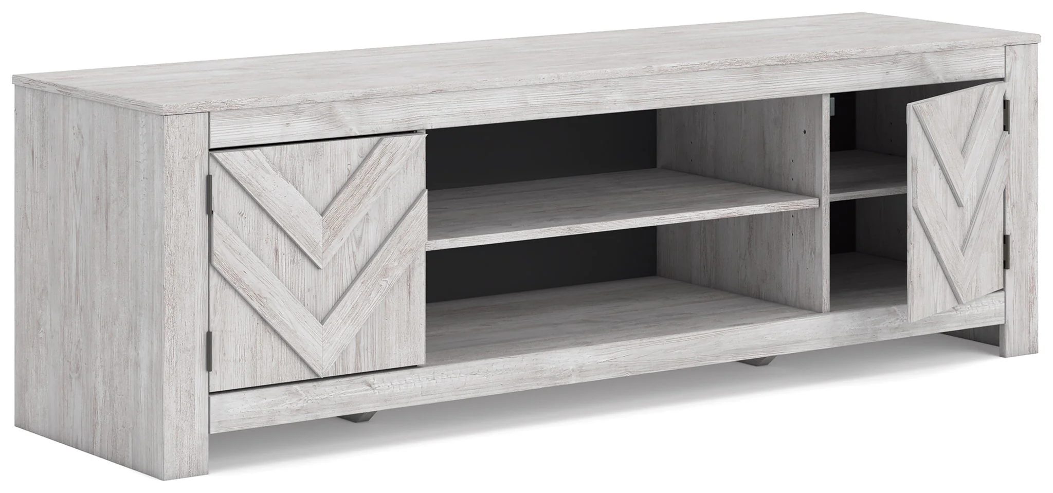 Cayboni - LG TV Stand With Fireplace Option