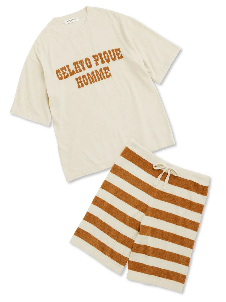 Smoothie Logo Mens Shorts & Top Set Loungewear Set