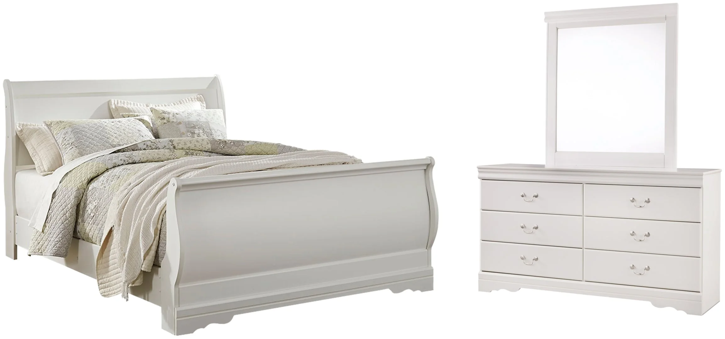 Anarasia White Bedroom Set