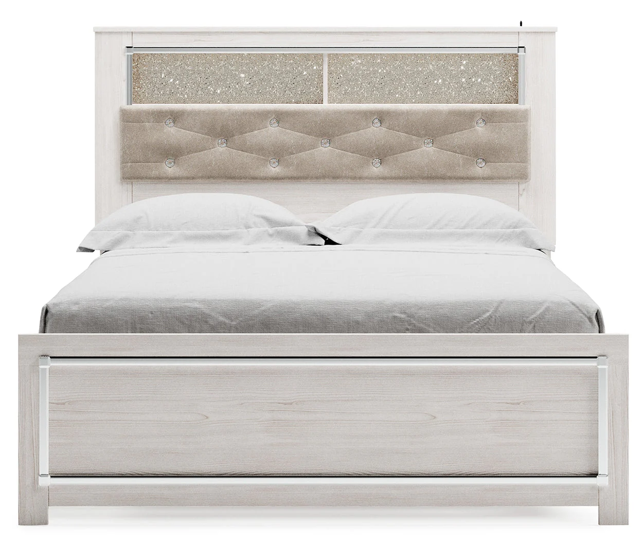 Altyra Panel Bookcase Bed