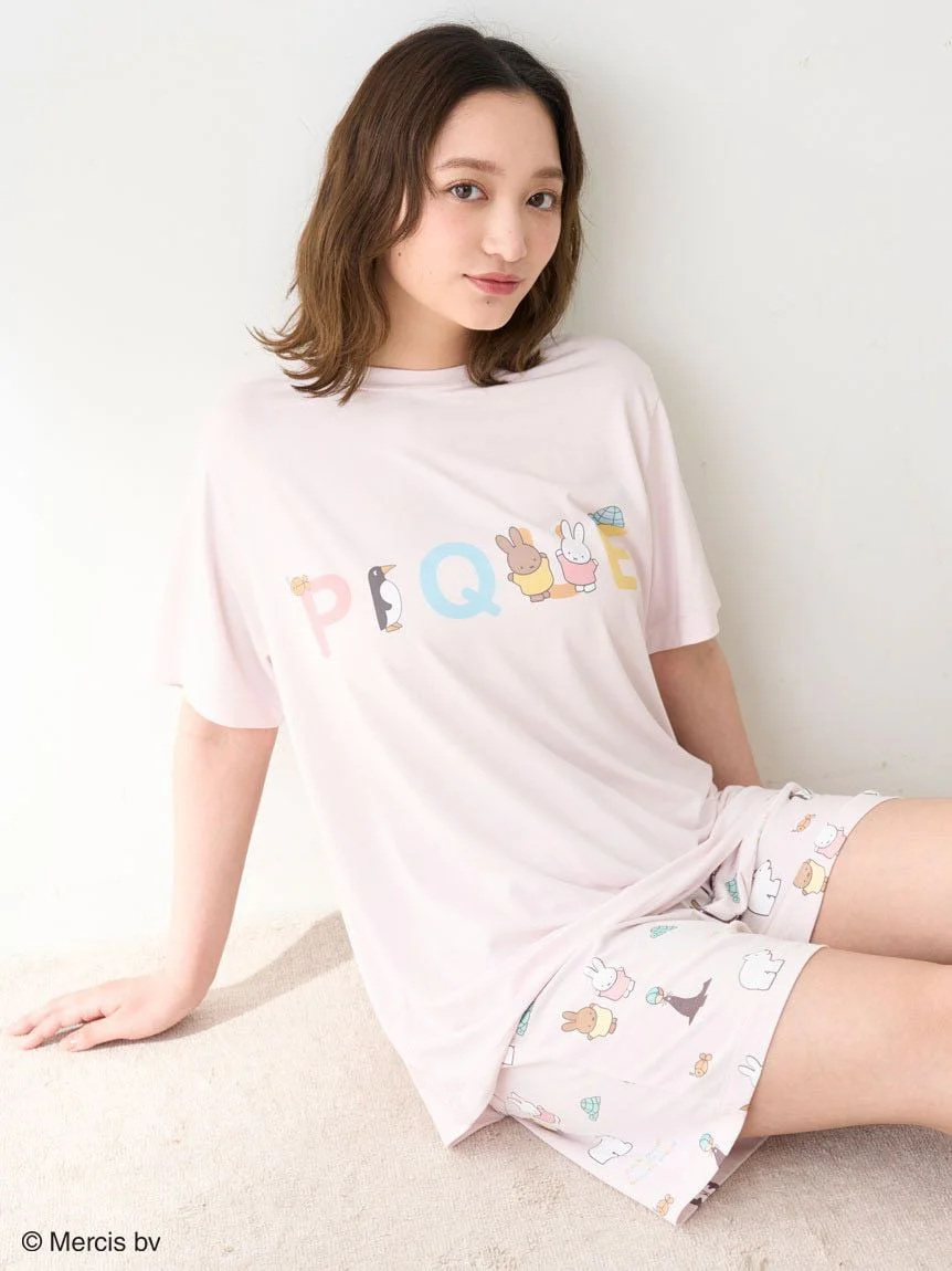 【Dick Bruna】[Cool to the Touch] One-Point T-Shirt