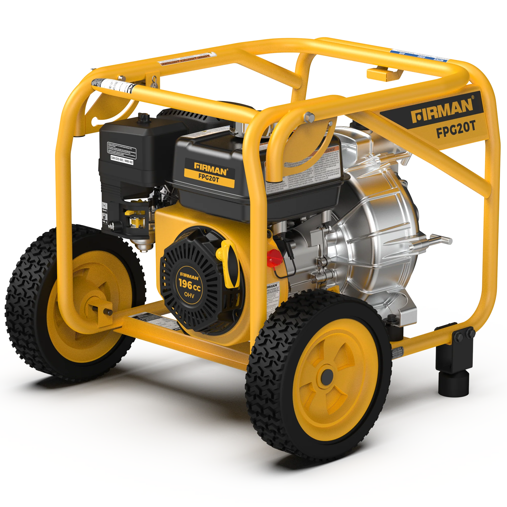 2-Inch Portable High Pressure Water and Semi-Trash Pump