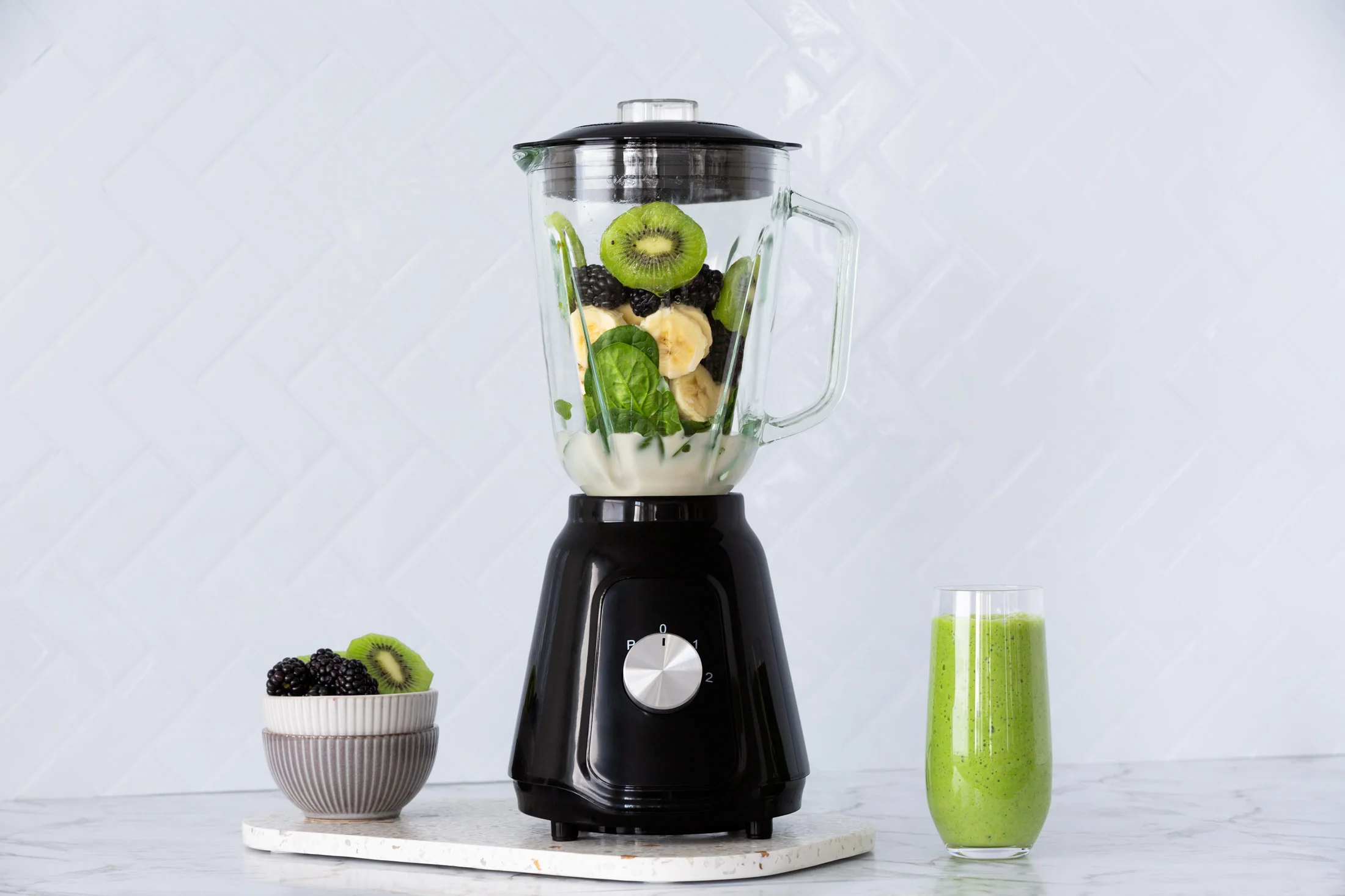 1.5 Litre Table Blender - Black
