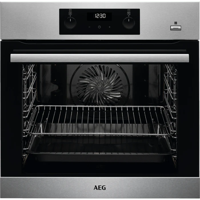 AEG 220 volt electric cooktop, built in oven, and Culina 220 volt range hood