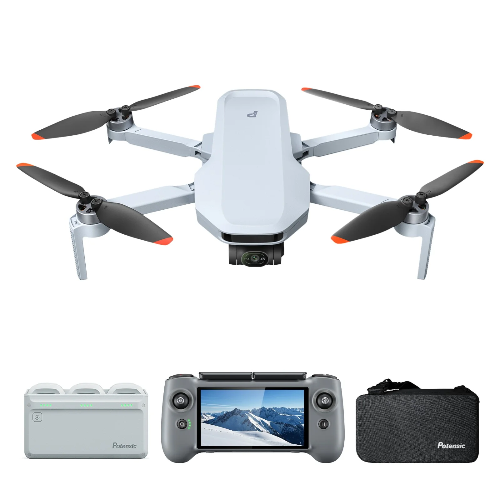 ATOM 2 Drone with 8K Camera, AI Track, 10km Video Transmission, Vertical Shooting, C0
