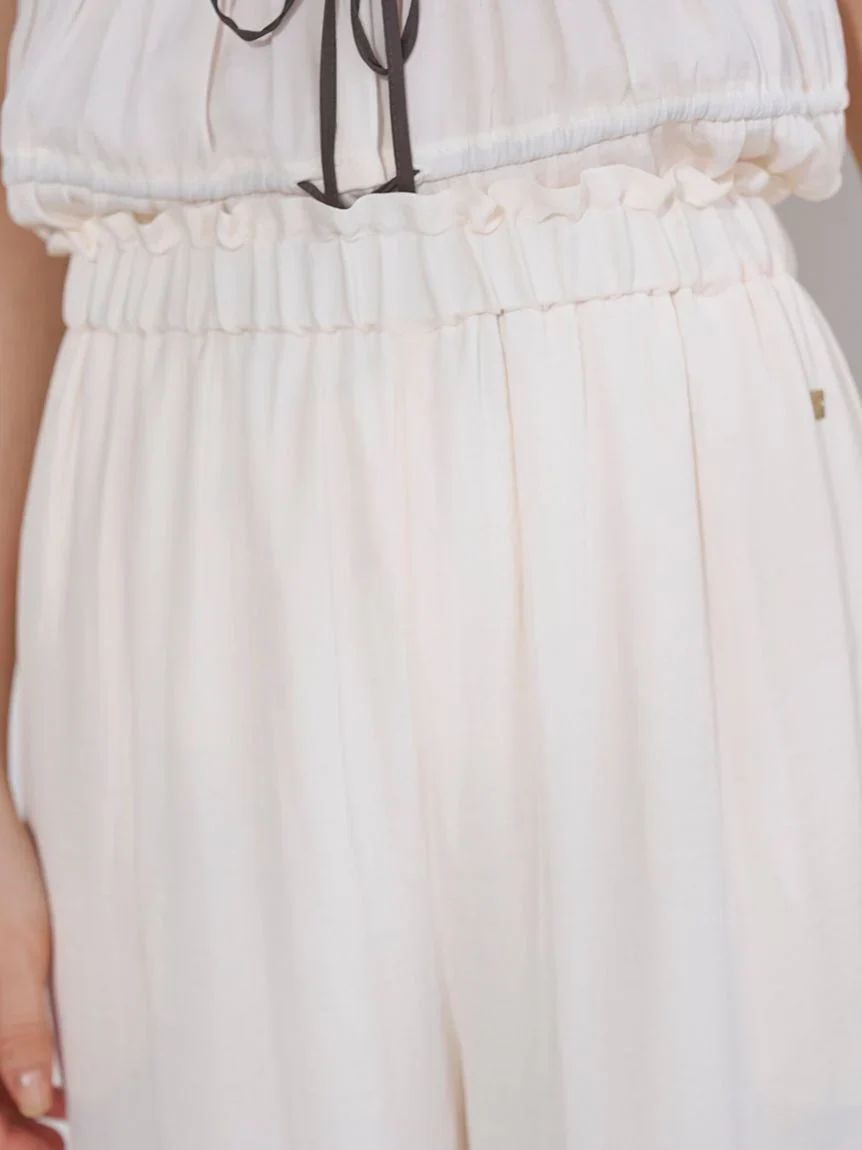 Satin Airy Long Pants