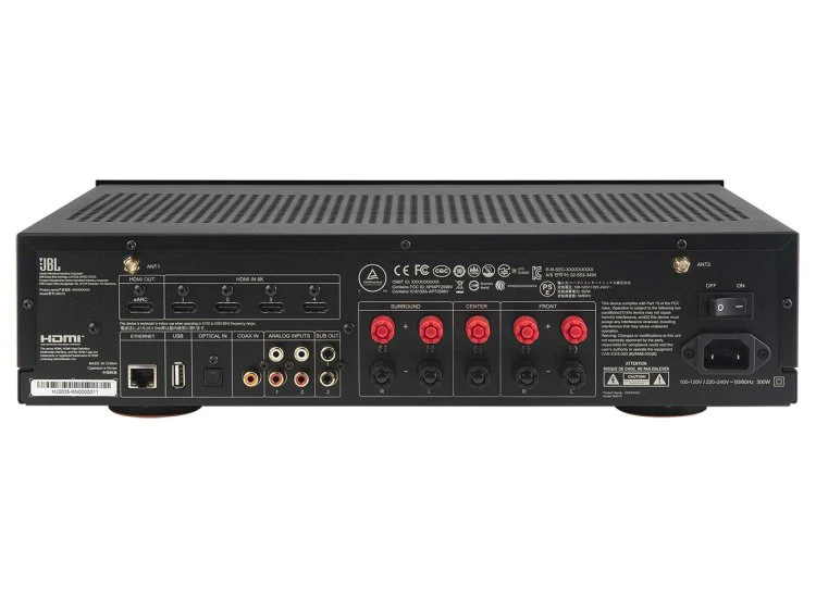 JBL MA510 220 Volt Receiver - 5.2 Channel & 220 Volts Amplifier