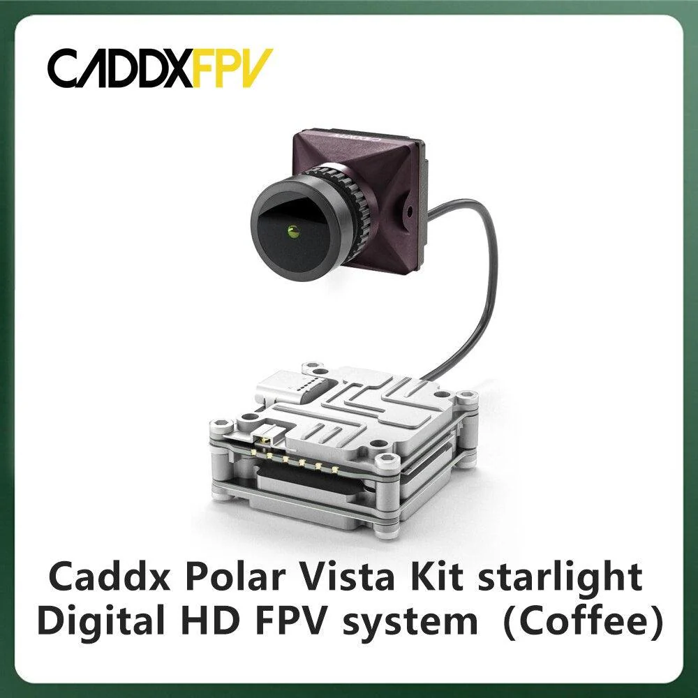 CADDX FPV Polar Air Unit and CADDX Polar Nano Nebula Pro / Nano Vista Kit for DJI FPV Goggles V2 Starlight Digital HD FPV System