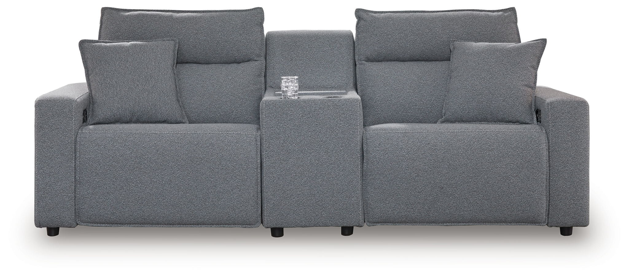 ModMax II - Salt And Pepper - Reclining Sectional