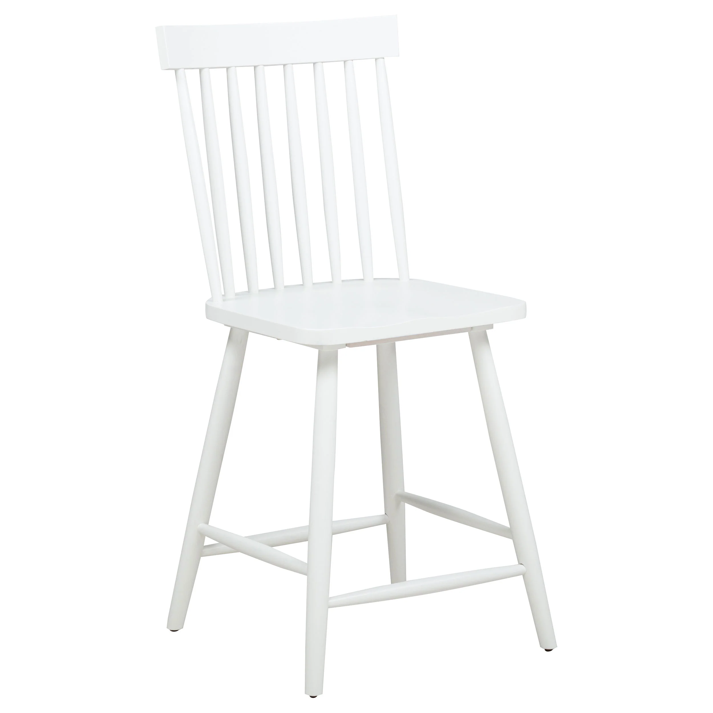 Andrews Windsor Counter Height Dining Side Chair (Set of 2)