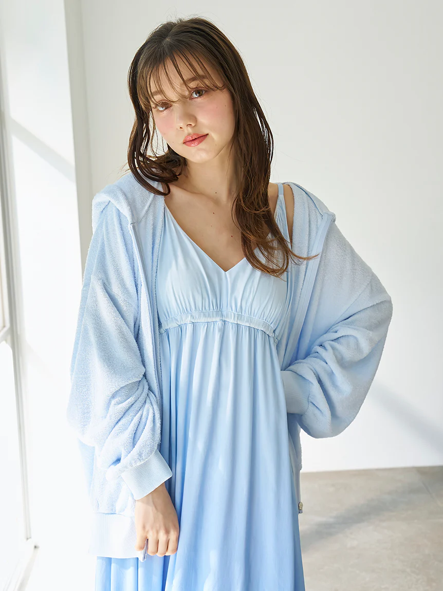 Gradation Drawstring Dress