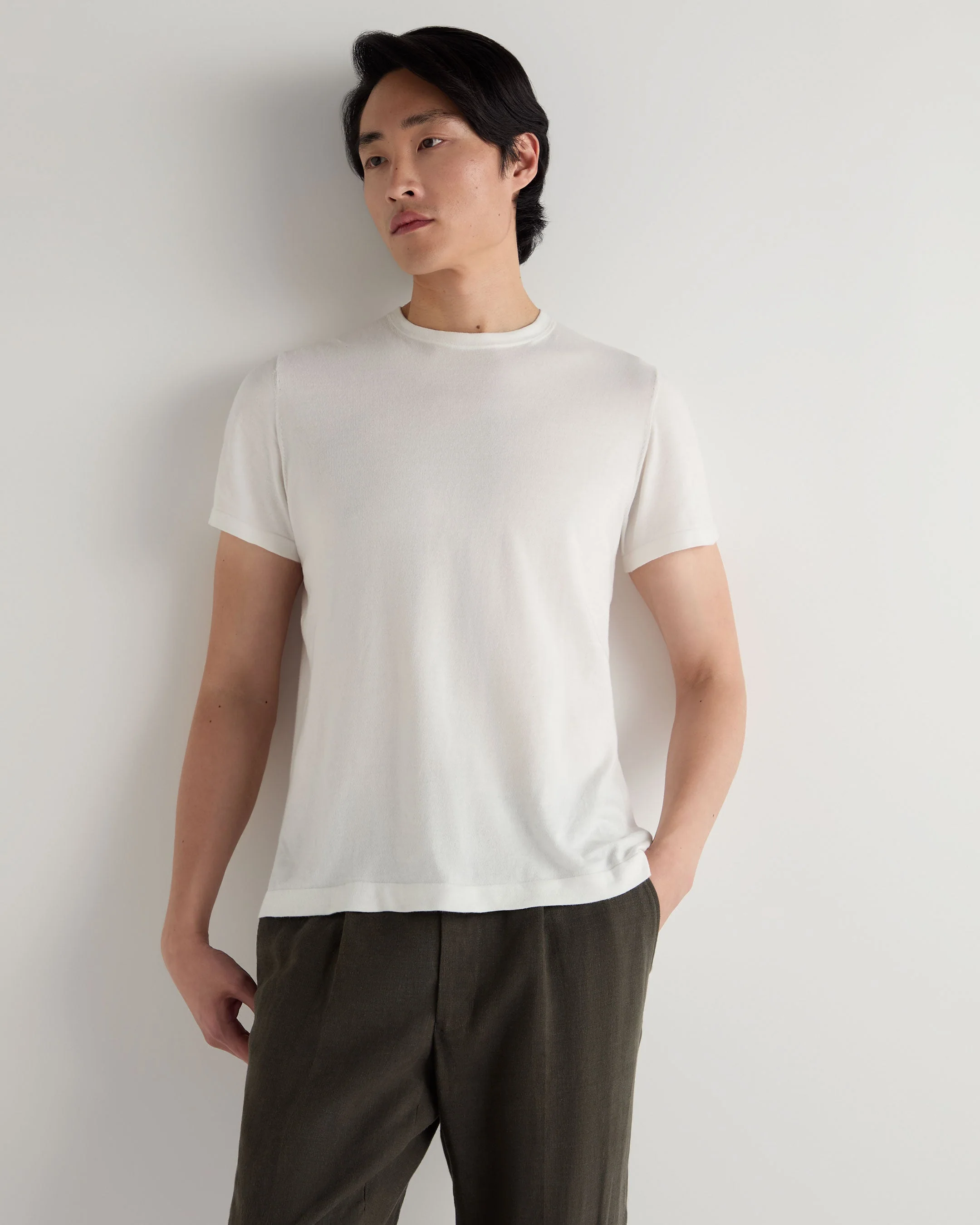Men's Cotton T-Shirt White