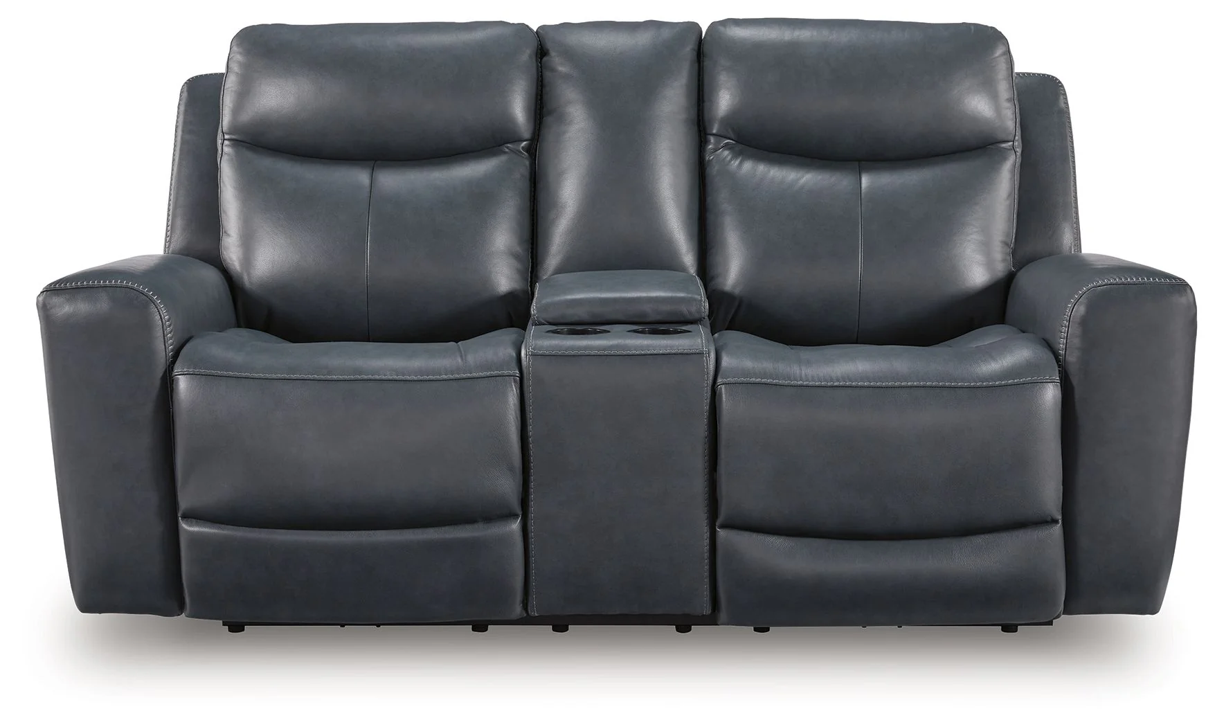 Next Move - Power Reclining Loveseat With Console / Adjustable Headrest