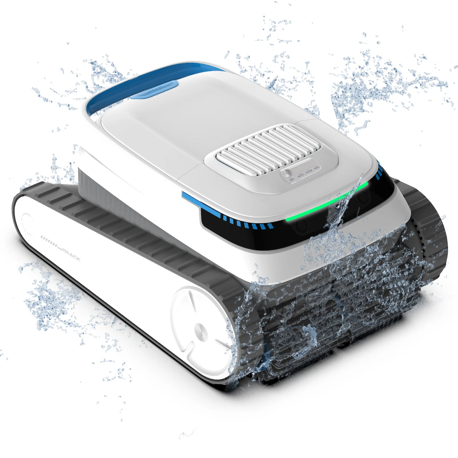 AIRROBO Robotic Pool Vacuum Cleaner PC10+ Cordless Wall-Climbing for Above-Ground Pools and In-Ground Pools