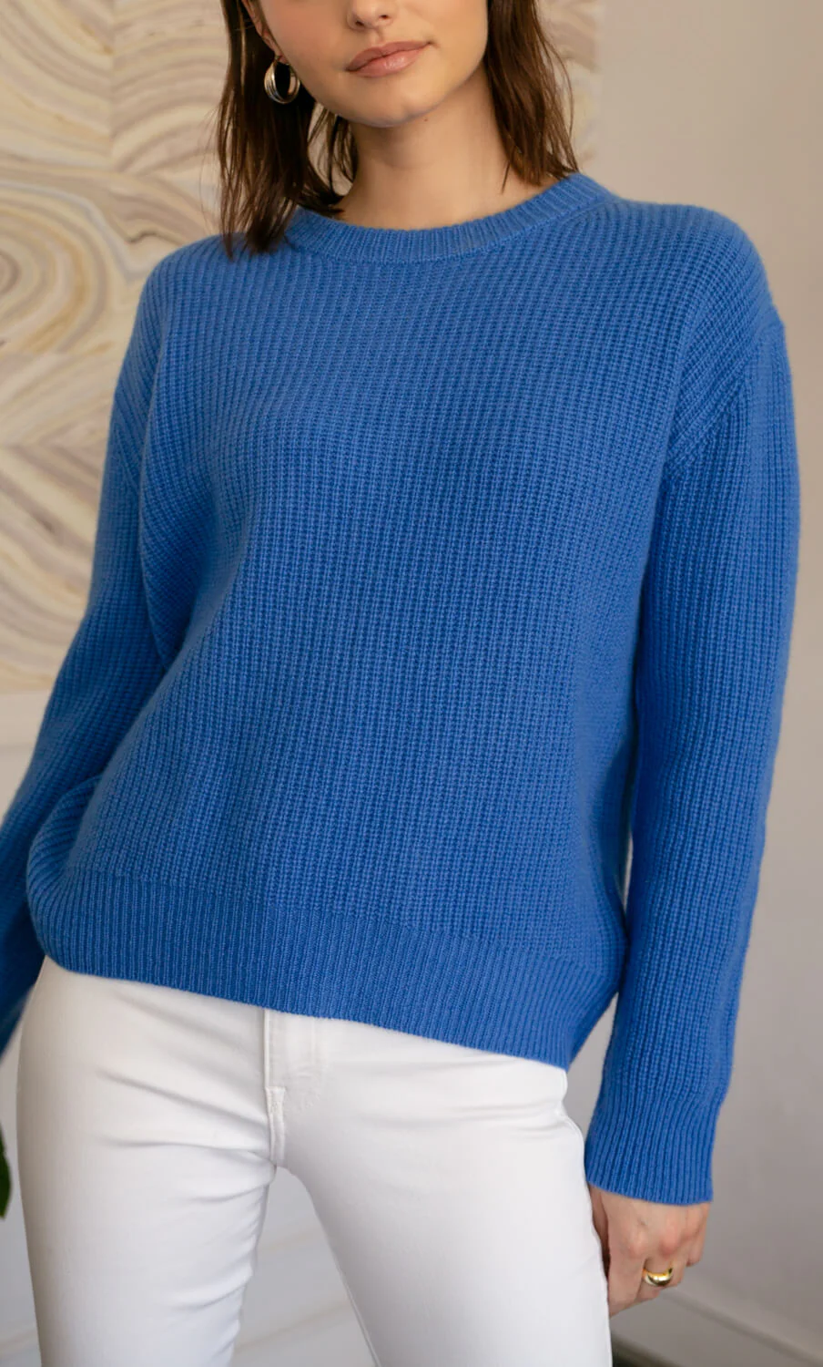 Lombardia Cashmere Fisherman Sweater