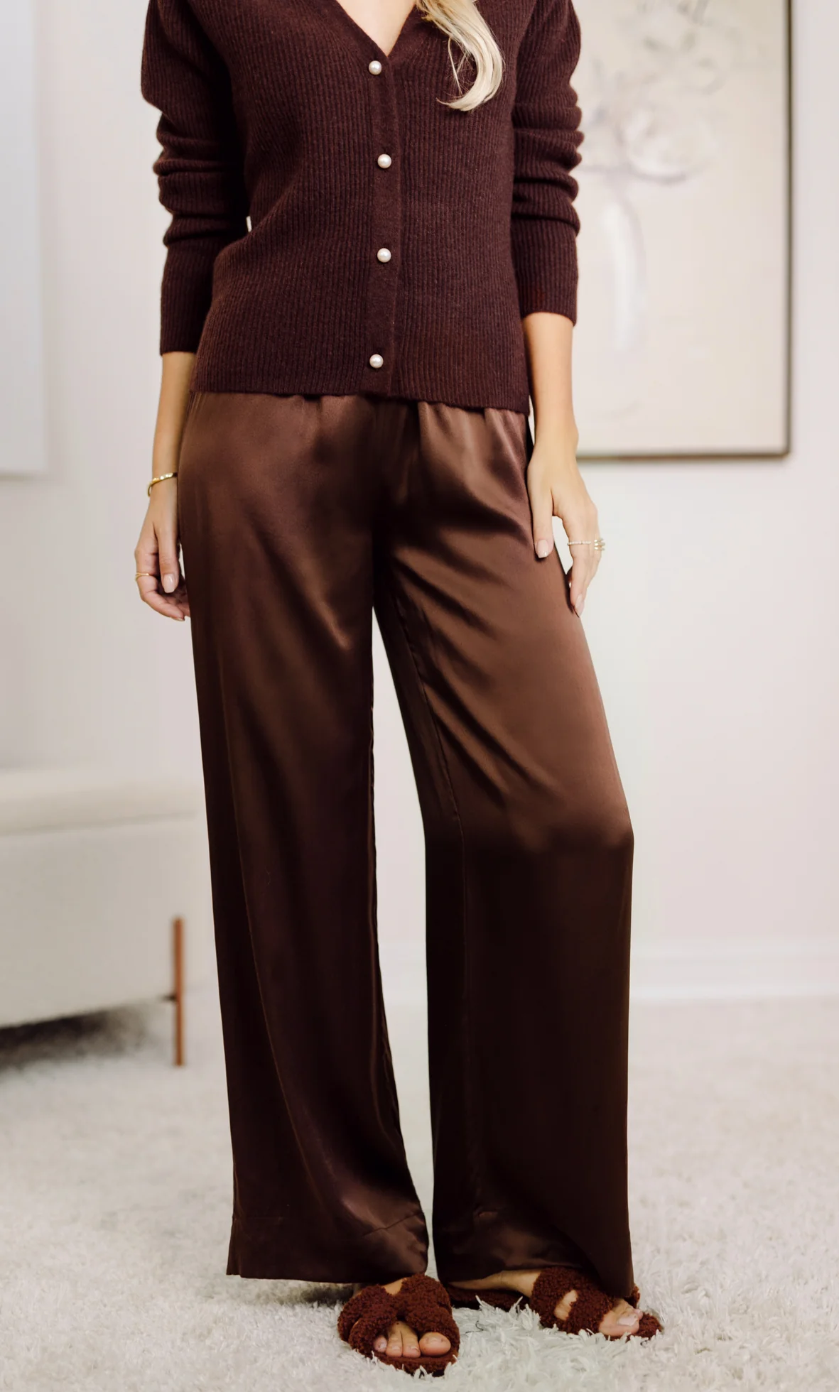 Vicenza Silk Pants