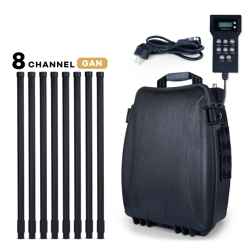 6/7/8 Channel Anti Drone Jammer Backpacks