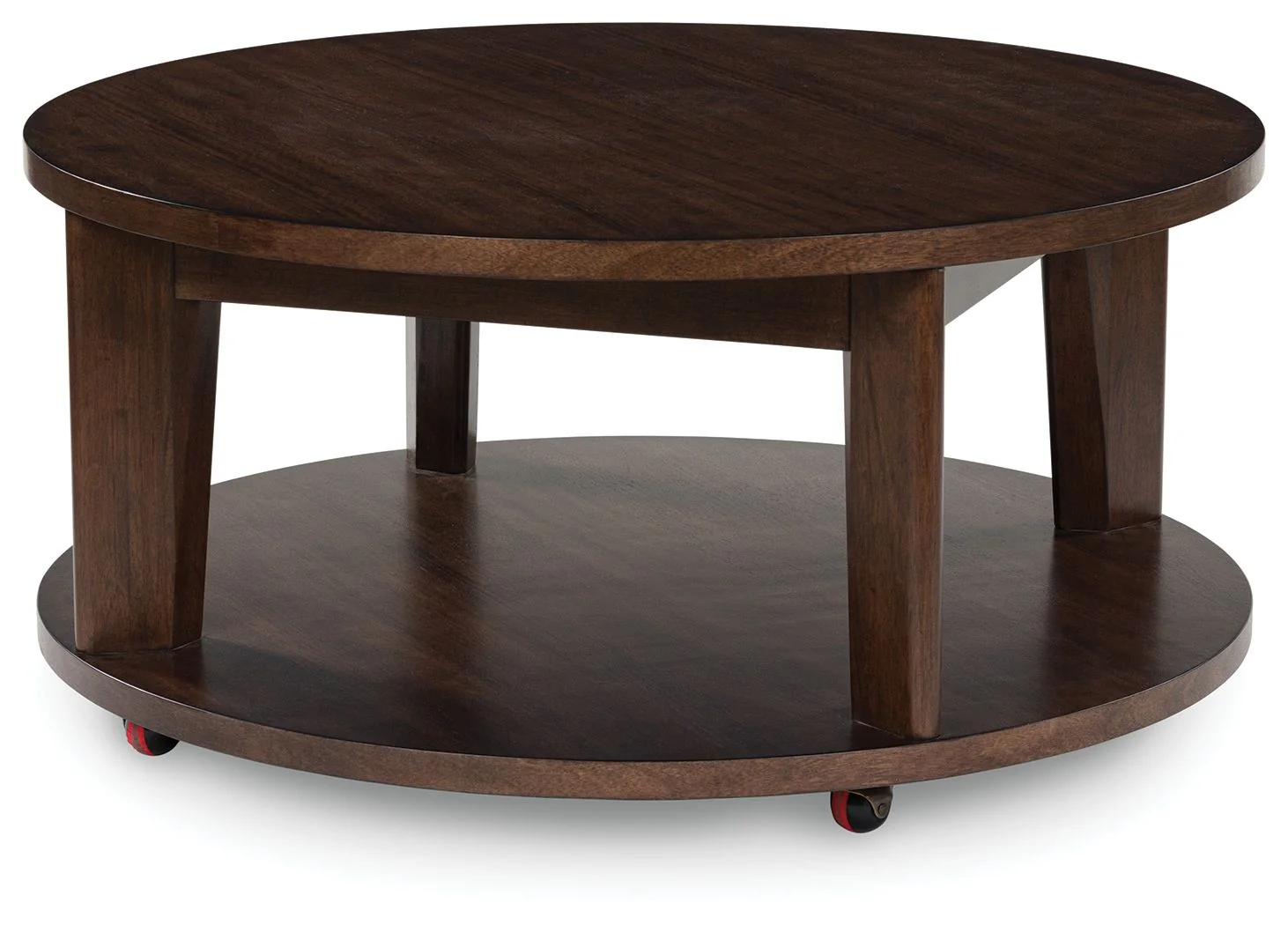 Korestone 2 - Round Cocktail Table - Dark Brown