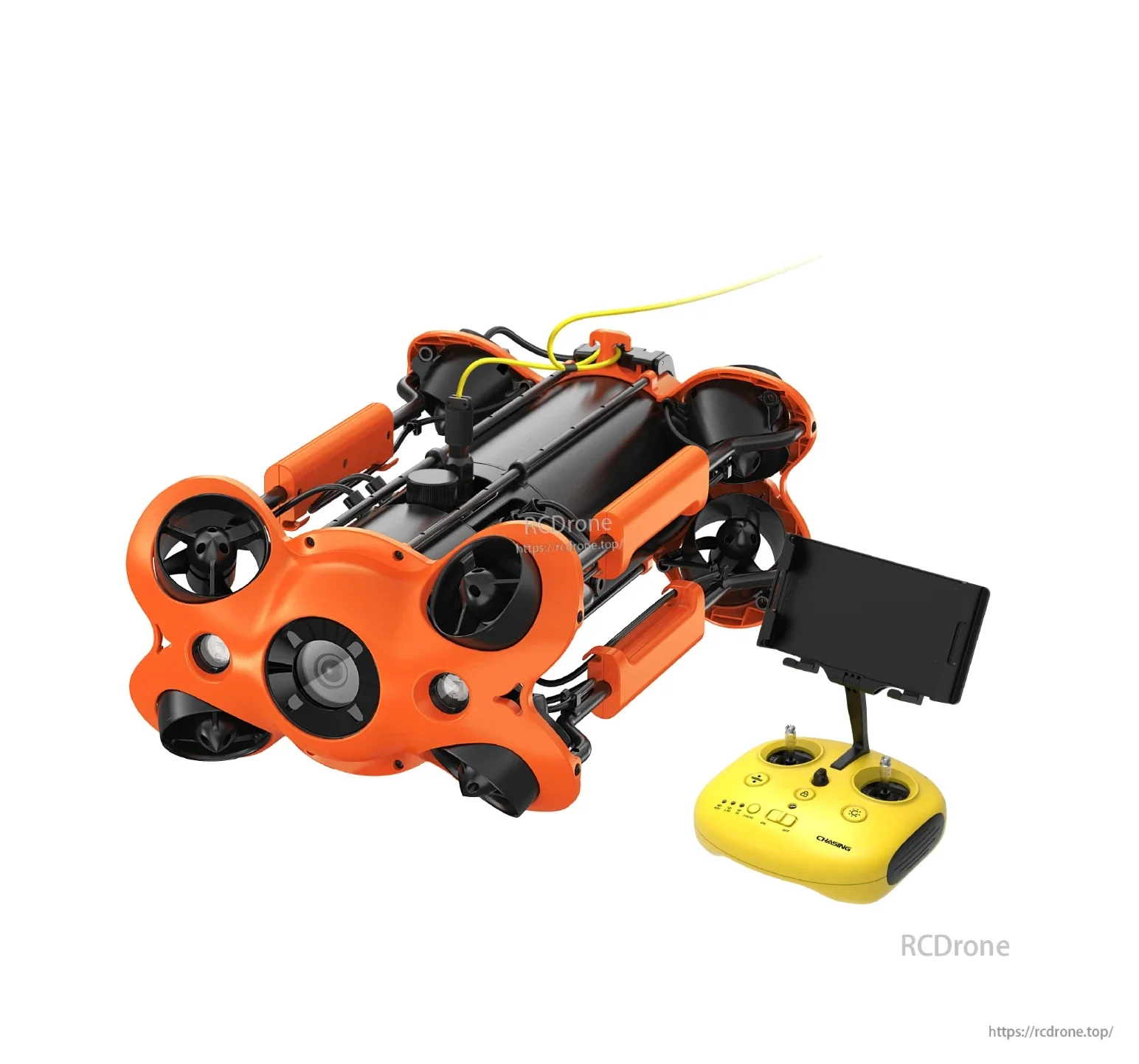 Chasing M2 Pro Underwater ROV – 150 m depth, 4K/12 MP camera, 8-thruster omni movement, AC/DC power, Industrial-Grade Underwater Drone