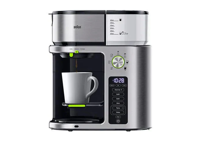 Braun KF9170SI  Multi Serve Drip Coffee Machine + Hot water Stainless Steel 220 v 240 volts 50 hz