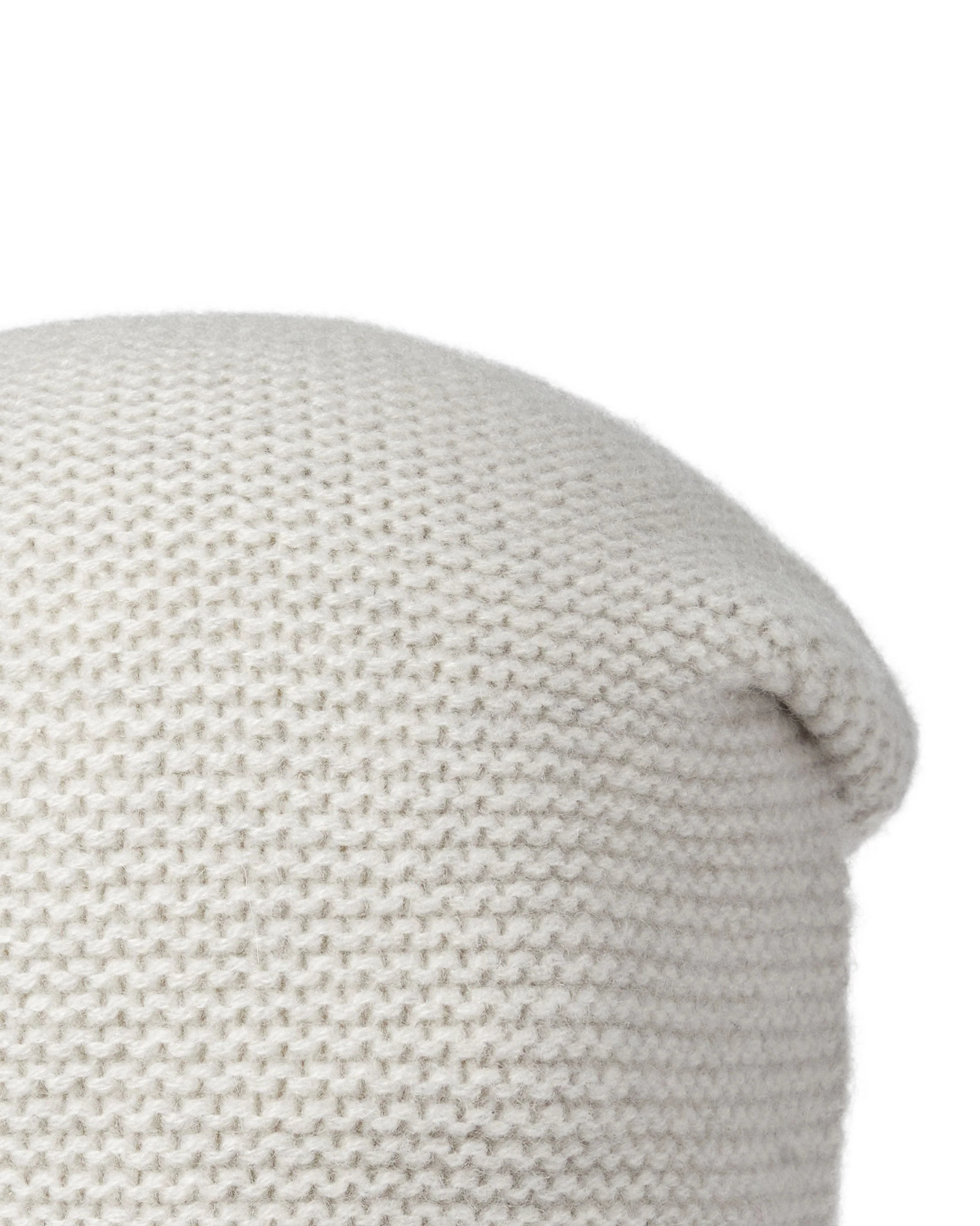 Unisex Beanie Cashmere Hat Pebble Grey