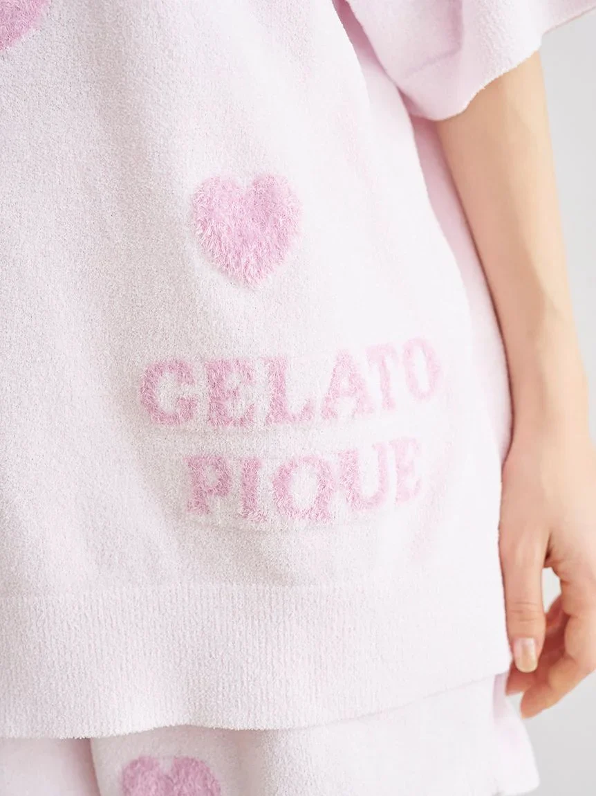 Heart Jacquard Pullover