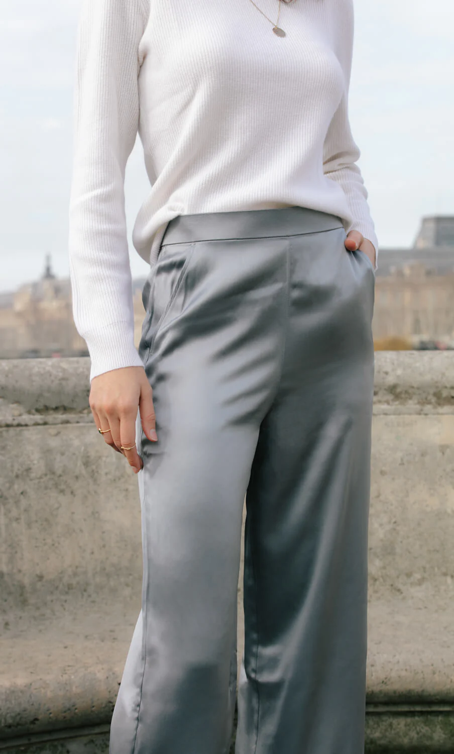 Vicenza Silk Pants
