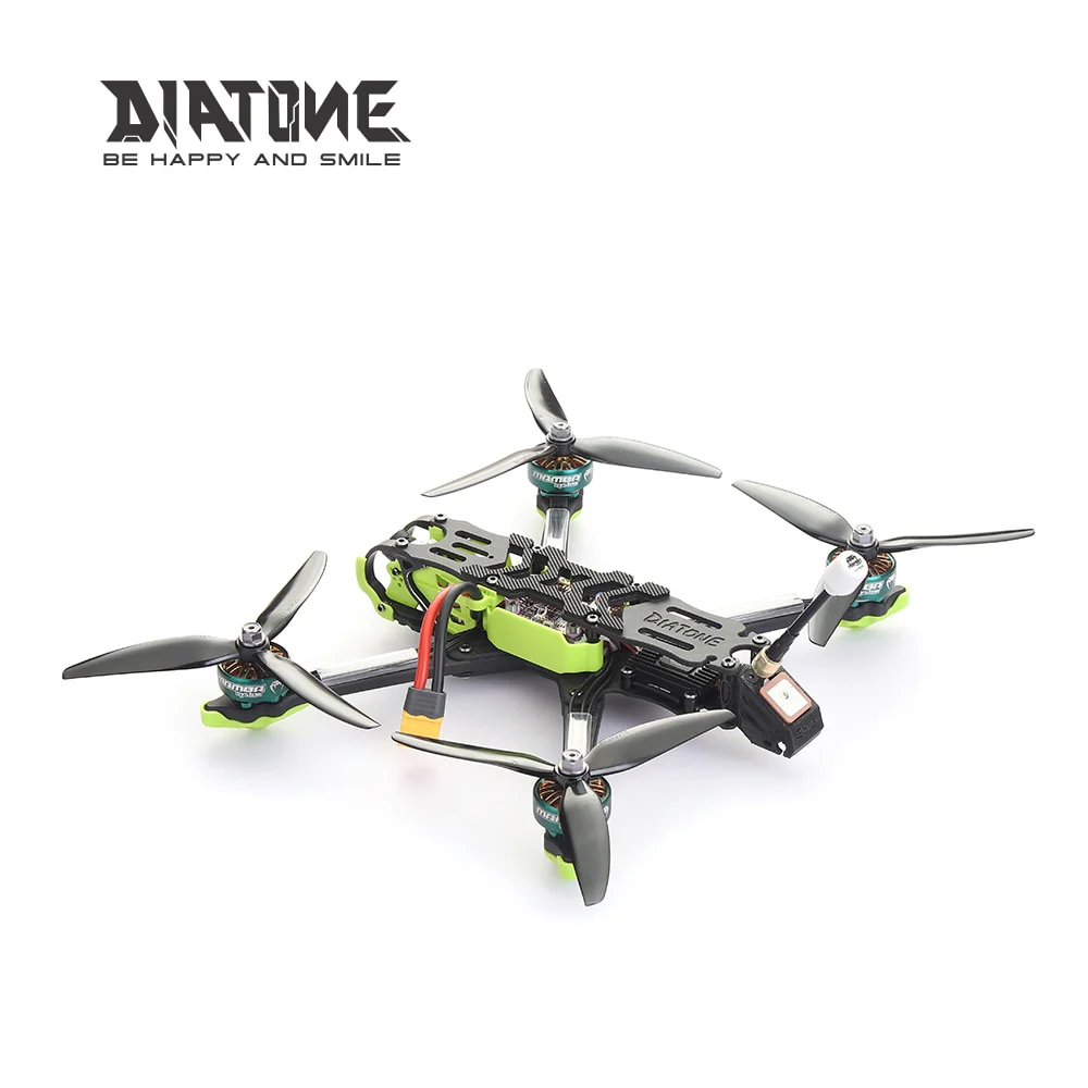 DIATONE ROMA F6 - 6inch PNP/BNF  with F7 55A 128K 2306.5 Brushless Motors FPV Drone Quadcopter with MSR/TBS/Frysky Receiver