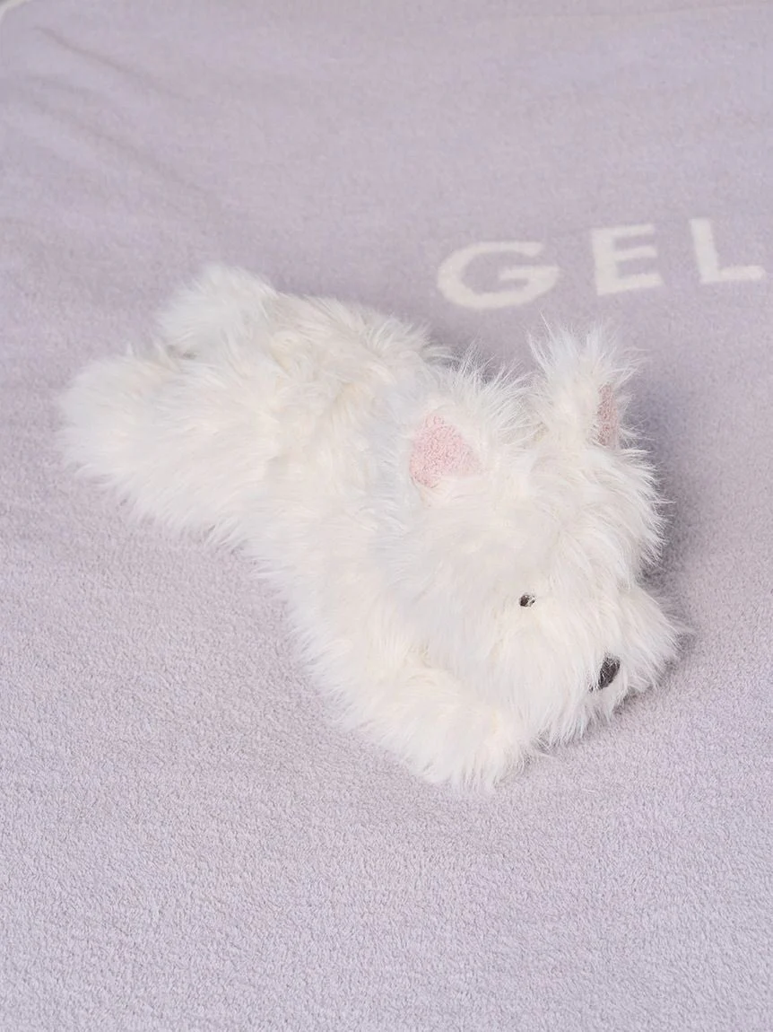 [Sleep] Westie Fluffy Plush Cushion