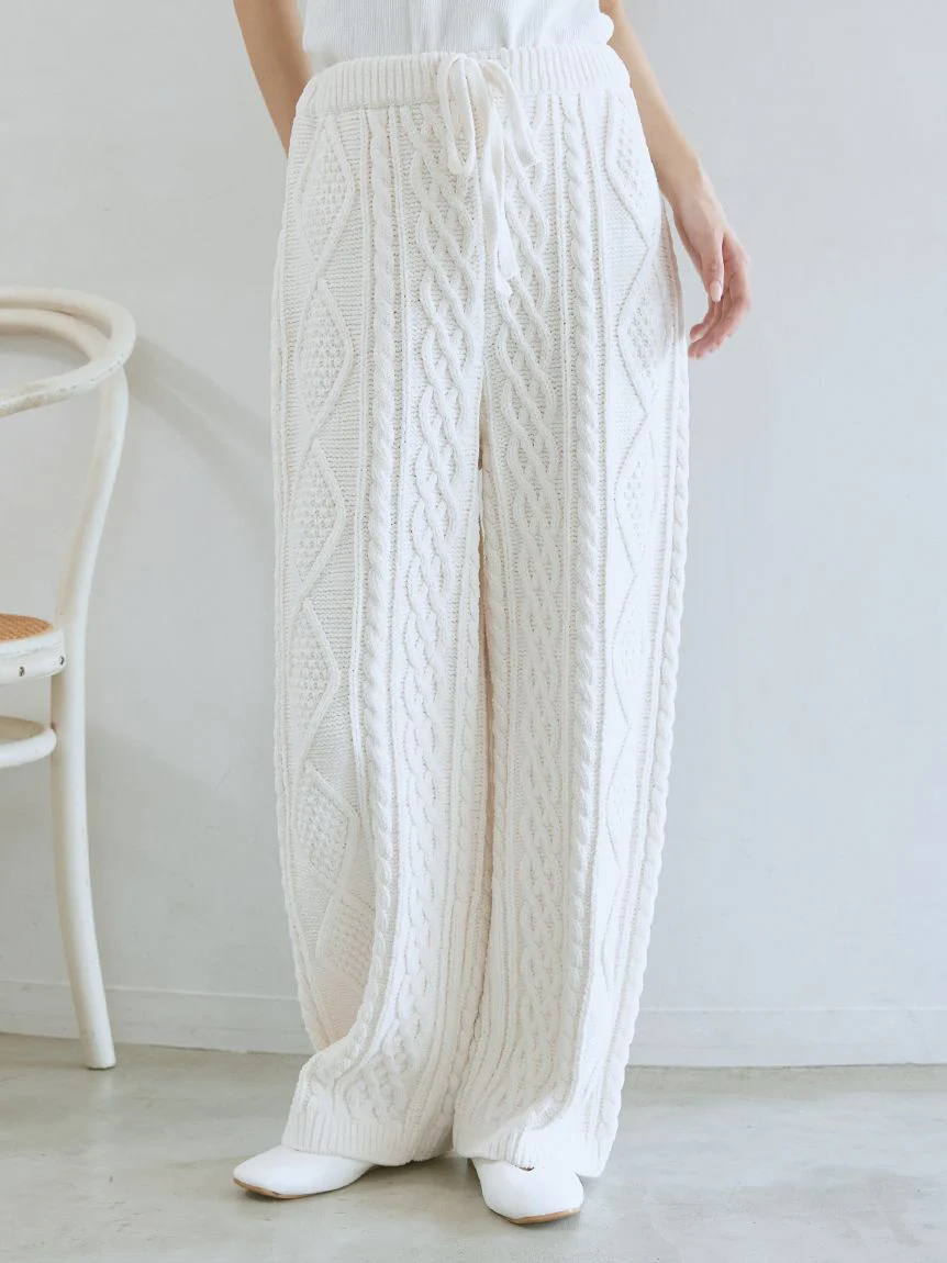 Souffle Aran Long Pants