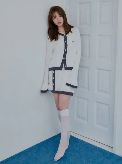 Smoothie Rib Skirt Pants