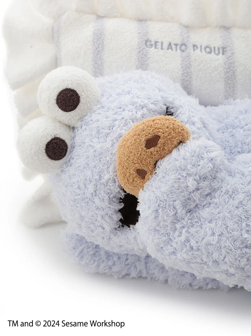 【SESAME STREET】 Cookie Monster Tissue Case