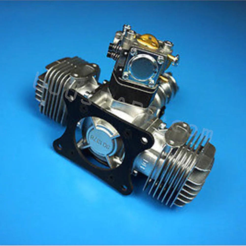 DLE40CC Twin Gasoline Engine W/Electronic Igniton &Muffler For For RC helicopter/fixed Airplane