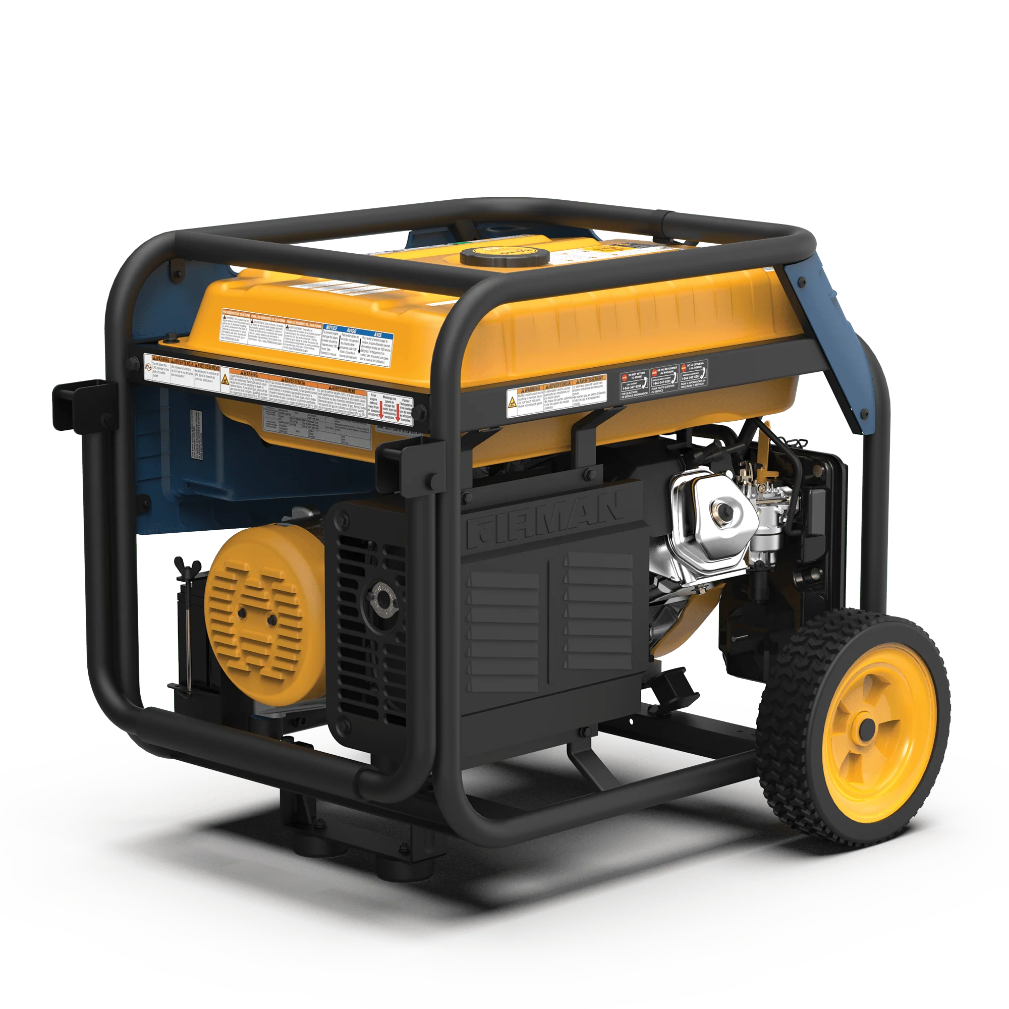 Tri Fuel Portable Generator 8000W Electric Start 120/240V