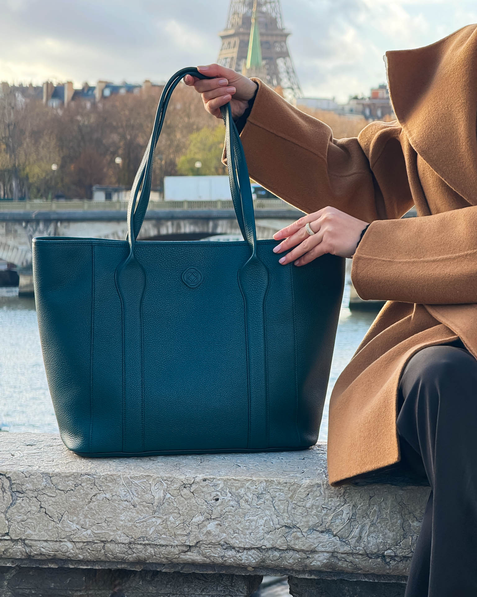 Madame Tote Bag - Italian Leather Handbag