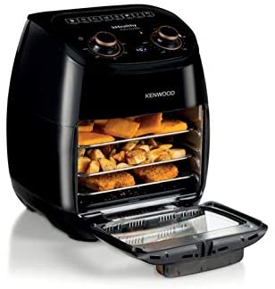 Kenwood HFP90 220 volt Air Fryer Black Rose Gold 11 Liter 220v 240 volts