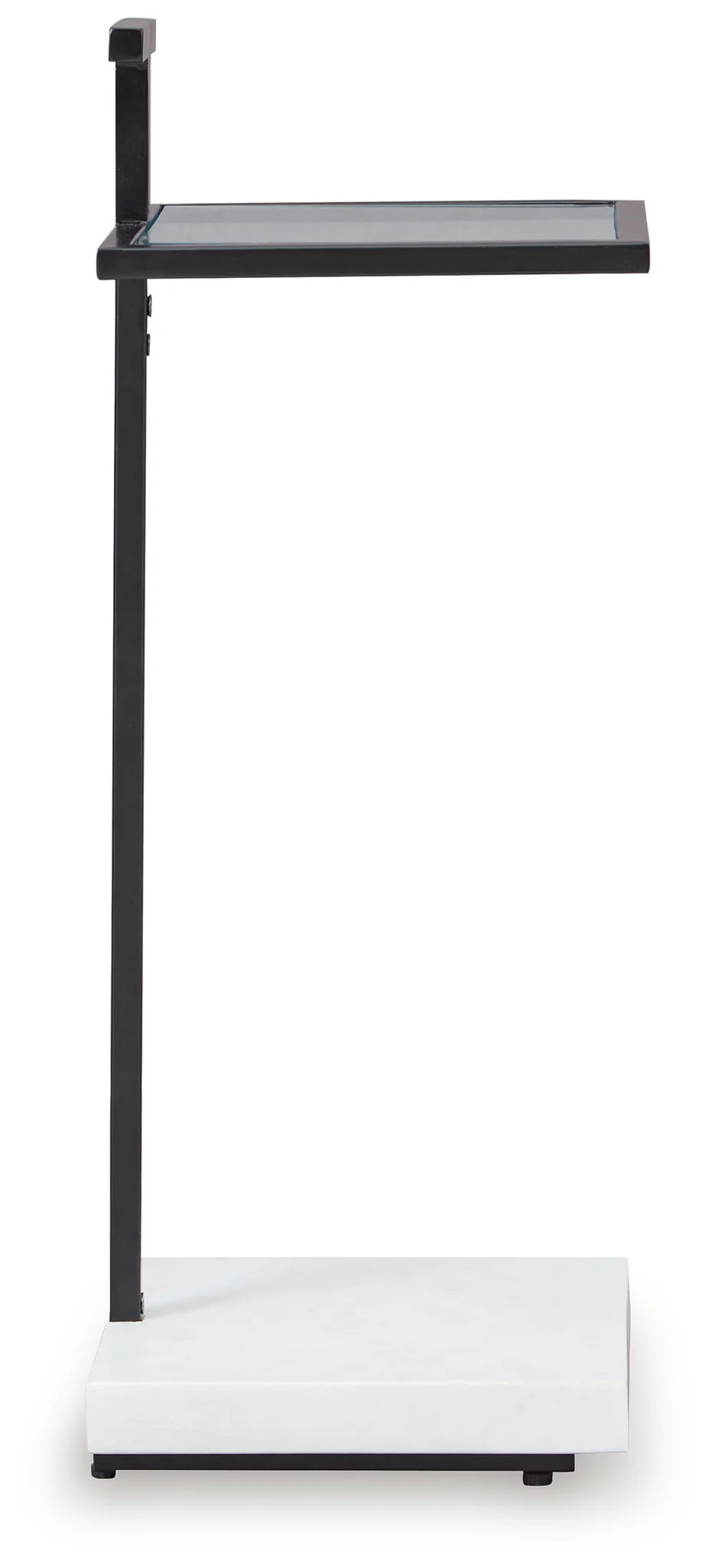 Mannill - Accent Table - Black / White